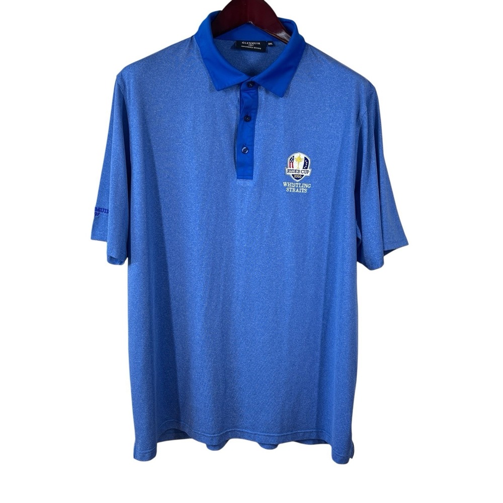 Glenmuir 1891 Wicking Golf Polo Mens XXL Ryder Cup 2020 Whistling Staits